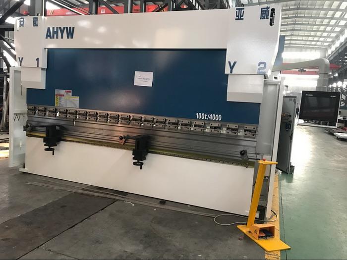 China Yawei 4m hybrid pressbrakes 4 axis suppliers