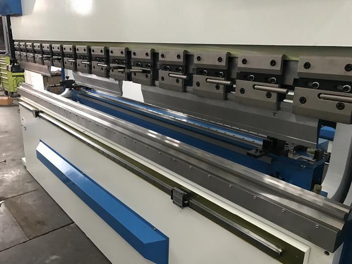 Amada type quick released clamping Italy ESA S640 CNC PRESS BRAKE 4 AXIS DSP MCS LASER SAFETY