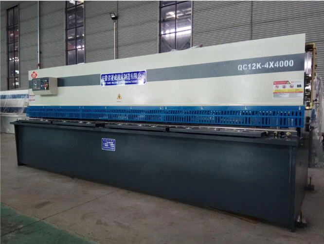 4mm 4m AHYW Yawei NC metal hydraulic cutting shears china made